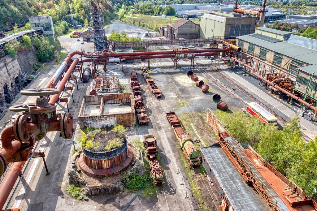HDR Industriemuseum Henrichshutte Hattingen hoogoven hoogovencomplex industrie urbex ruhrgebied museum fabriek duitsland